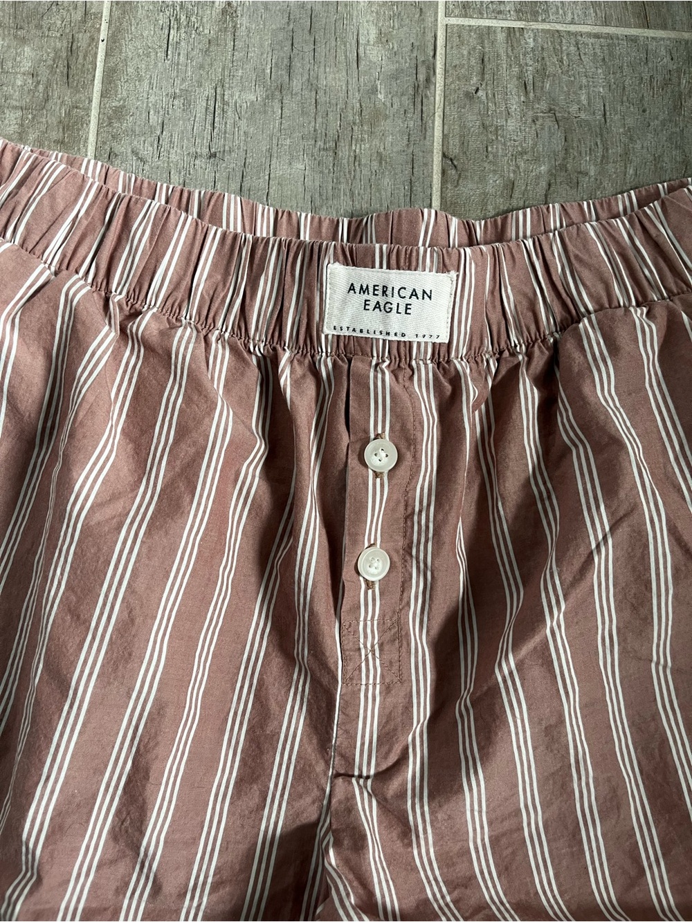 American Eagle striped “boxer short” - Picture 3 of 5